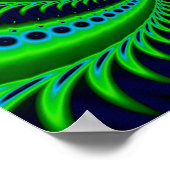 Ein perfektes Fraktal Poster (Ecke)