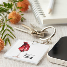Ein perfektes Geschenk für Weinliebhaber, elegant Schlüsselanhänger