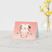 Ein perfektes Match Karte (Gelbe Blume)