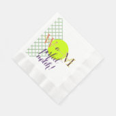 Ein perfektes Match-Papiertaschentuch Serviette (Ecke)