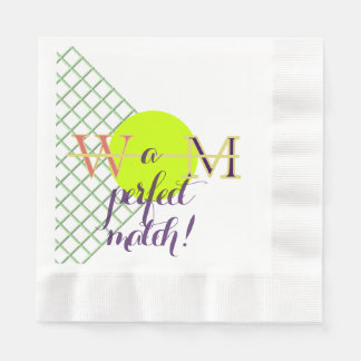 Ein perfektes Match-Papiertaschentuch Serviette