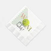 Ein perfektes Match-Papiertaschentuch Serviette (Ecke)