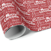 Ein perfektes Weihnachtsfest Geschenkpapier (Rolleneckpunkt)