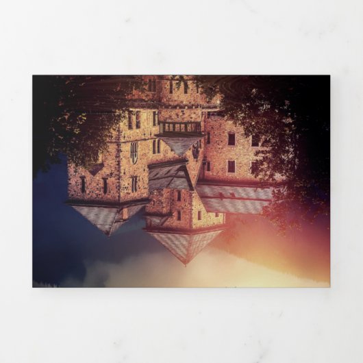 Ein perfektes Wochenende in Bellinzona Foto Dreifach Gefaltete Einladung (Cover)