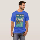 Ein perfektes Wochenende in Chicago T-Shirt (Vorne ganz)