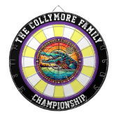 Ein perfektes Wochenende in Lugano Dartscheibe (vorne)