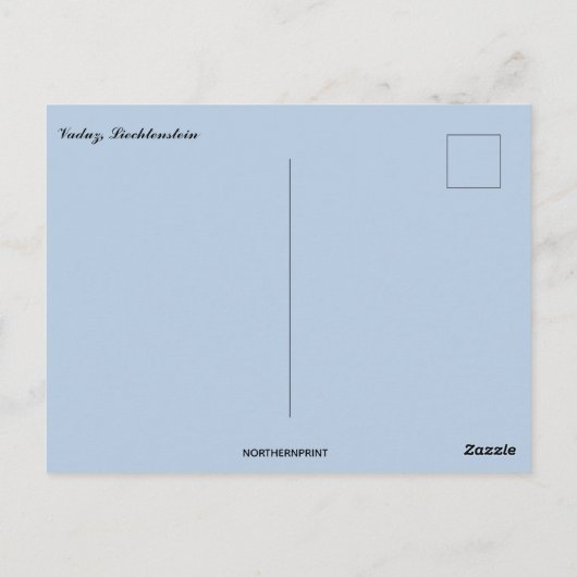 Ein perfektes Wochenende in Lugano Postkarte (Rückseite)