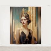 Ein perfektes Wochenende in Lugano Wandteppich (Vorderseite)