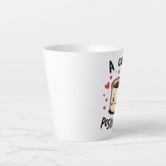 Ein perfektes Wochenende in Positivi-Tea Niedliche Milchtasse (Vorderseite)