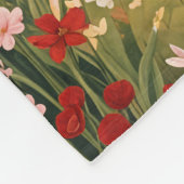 Ein Personalisierter Blick aus dem Herzen eines Mä Fleecedecke (Ecke)