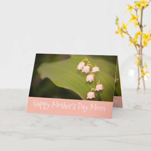 Ein Personalisierter Muttertag Karte (Gelbe Blume)