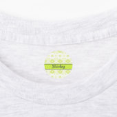 Ein Personalisiertes Kleidungslogo Etiketten (Befestigt)