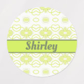 Ein Personalisiertes Kleidungslogo Etiketten (Design 1)