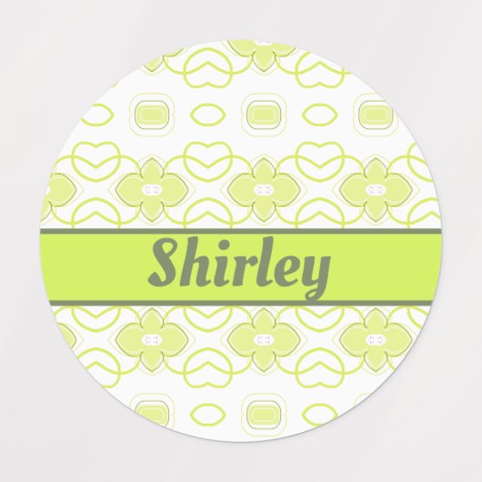 Ein Personalisiertes Kleidungslogo Etiketten (Design 1)