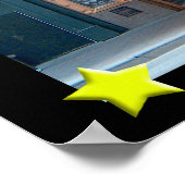 Ein Personalisiertes Marquee-Poster (45 Zeichen) Poster (Ecke)