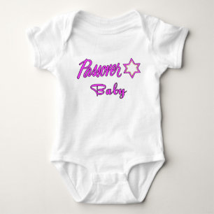 Ein Pessach-Baby-Mädchen Baby Strampler