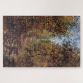 Ein Pfad im Wald, Pontoise (1879) von C.Pissarro Puzzle (Horizontal)