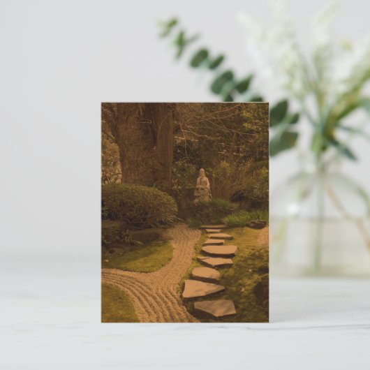 "Ein Pfad" - Postkarte (Stehend Vorderseite)