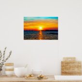 Ein Pfad zur Sonne Poster (Küche)