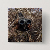 Ein Pfadfinder praktiziert Beobachtungstechnik Button (Vorderseite)