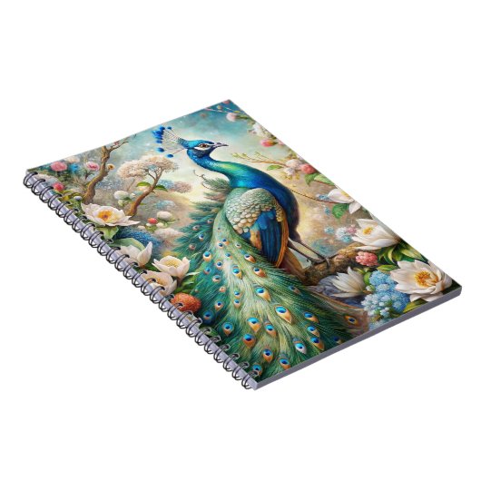 Ein Pfau Notizblock (Rechte Seite)