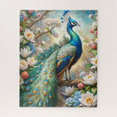Ein Pfau Puzzle (Vertikal)