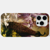Ein Pfau und Tauben im Garten, Eugene Bidau Case-Mate iPhone Hülle (Rückseite (Horizontal))
