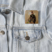 Ein Pfeifer der 79. Hochländer bei Chobham Button (Beispiel)