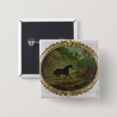 Ein Pferd erschrocken durch eine Schlange, 1792 Button (Vorne & Hinten)