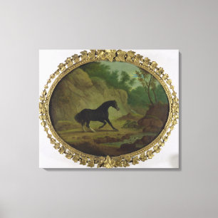 Ein Pferd erschrocken durch eine Schlange, 1792 Leinwanddruck