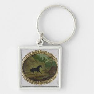 Ein Pferd erschrocken durch eine Schlange, 1792 Schlüsselanhänger