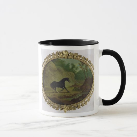 Ein Pferd erschrocken durch eine Schlange, 1792 Tasse (Rechts)
