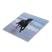 Ein Pferd frei und wild Fliese (Seite)