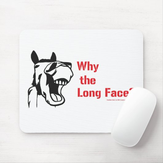 Ein Pferd geht in ein Bar… Mousepad (Mit Mouse)