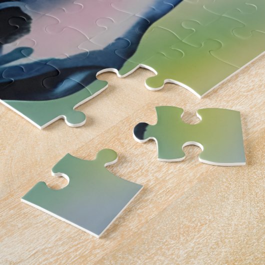 Ein Pferd in lustigen Farben Puzzle (Seite)