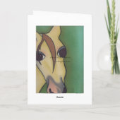 Ein Pferd ist ein Pferd Ofcourse durch Robyn Karte (Rückseite)