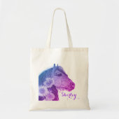 Ein Pferd mit einer anderen Farbe Tragetasche (Vorne)