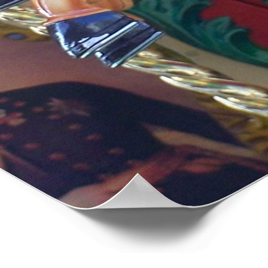 EIN PFERD namens EDDIE Poster (Ecke)