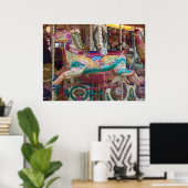 EIN PFERD namens EDDIE Poster (Heimbüro)