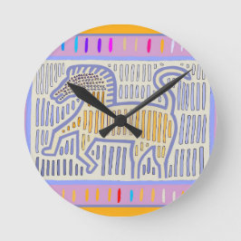 Ein Pferd ohne Namen Runde Wanduhr