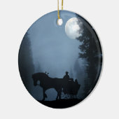 Ein Pferd Open Sleigh Ornament (Links)