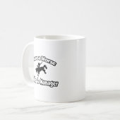 Ein Pferd speichern, einen Manager fahren Kaffeetasse (Vorderseite Links)