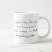 Ein Pferdegebet Jumbo-Tasse (Rechts)