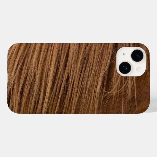 Ein Pferdemane Case-Mate iPhone Hülle (Rückseite (Horizontal))