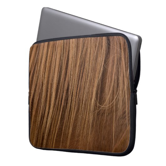 Ein Pferdemane Laptopschutzhülle (Vorderseite Links)