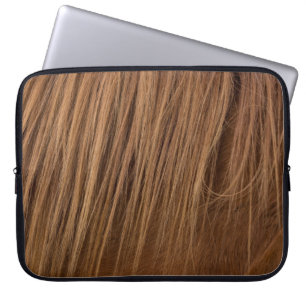 Ein Pferdemane Laptopschutzhülle