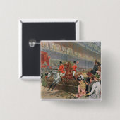 Ein Pferderennen, 1886 Button (Vorne & Hinten)