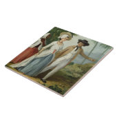 Ein Pflanzer und seine Ehefrau, teilgenommen von Fliese (Seite)