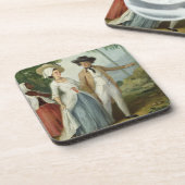 Ein Pflanzer und seine Ehefrau, teilgenommen von Untersetzer (Linke Seite)