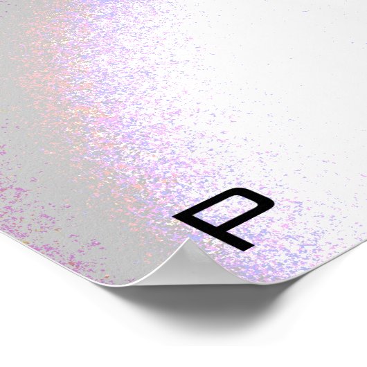 Ein Pflaume Poster (Ecke)